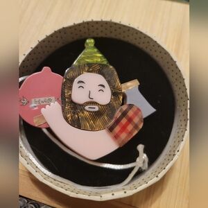 Erstwilder Jack Lumber Brooch